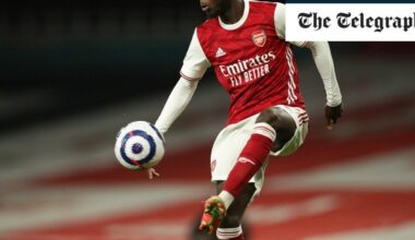 Nicolas Pepe’s decline in value a key factor in Arsenal’s £52m losses