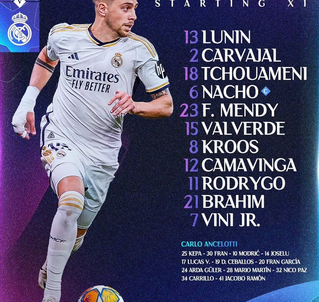 📋✅ Our Starting 𝗫𝗜 🆚 RB Leipzig