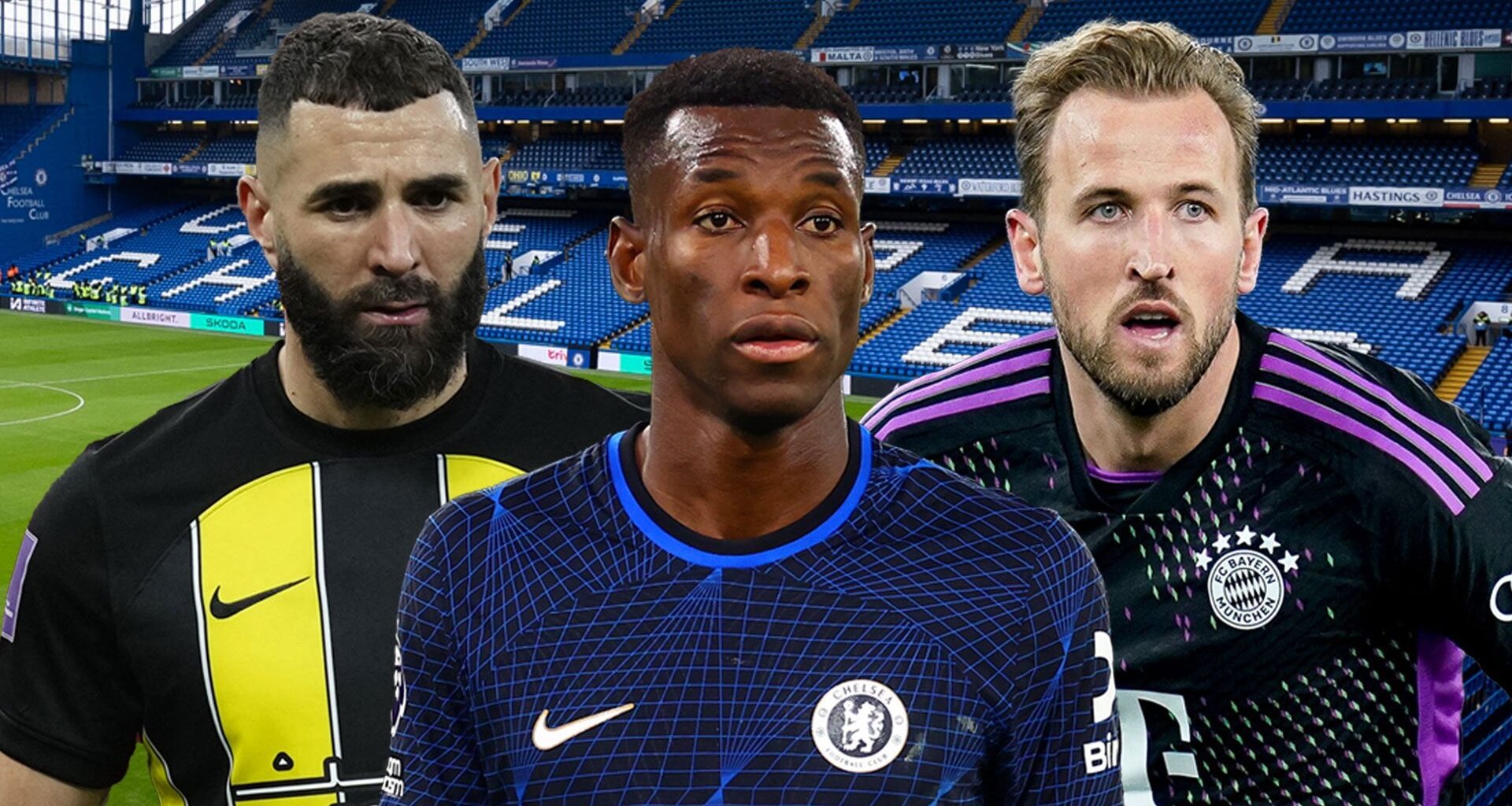 Nicolas Jackson: "When I was young, I supported Real Madrid & Karim Benzema missed a lot of chances. Later, Benzema won the Ballon d'Or. I'm not saying I'm that level. I can't be that level now. But I've seen it before so I'm not worried. I'm trying to improve every day & be where I want to be"