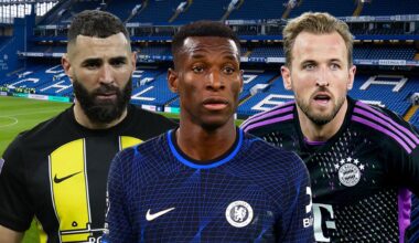 Nicolas Jackson: "When I was young, I supported Real Madrid & Karim Benzema missed a lot of chances. Later, Benzema won the Ballon d'Or. I'm not saying I'm that level. I can't be that level now. But I've seen it before so I'm not worried. I'm trying to improve every day & be where I want to be"