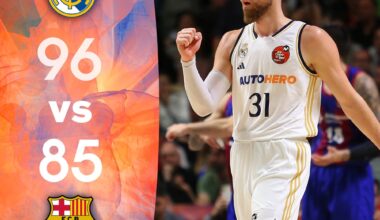 Real Madrid Basket wins the Copa del Rey against FC Barcelona