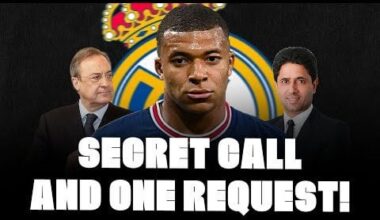 MBAPPÉ OFFICIAL CONTRACT! DRESSING ROOM, SECRET CALL, ONE REQUEST