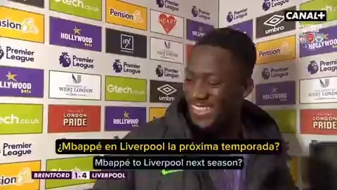 Konate when asked about Mbappe to Liverpool: "I'm being completely honest. Do you really think Mbappe is coming here? I think everyone knows where he is going. We all know so no, we don't even think about him in this team and I'm not going to try to bring him here."