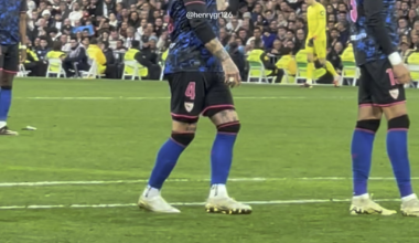 Ramos and Vini during the game❤️