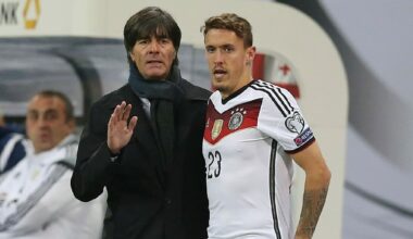 Löw packt über den Kruse-Rauswurf aus: "Die Wahrheit ist: Er war einfach nicht gut genug. Max hätte gute Qualität als Spieler gehabt, aber Max wäre manchmal besser in der Uwe-Seeler-Traditionself aufgehoben gewesen. Die Gründe waren leistungsmäßig. Nicht das, was da im Hotel passiert ist."