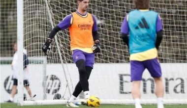 Courtois continues progressing in his recovery. He trained in part with the group today.