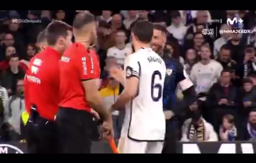 Ramos picking up real madrid favorite side to start after winning the toss