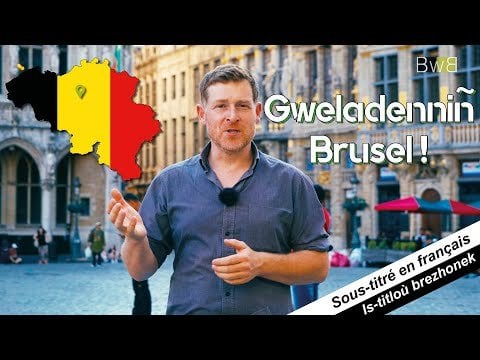 Un breton à la découverte de Bruxelles ! 🇧🇪 🍻 (en breton, sous-titré en français)