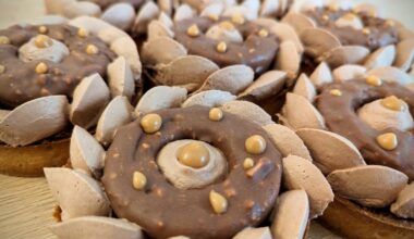 Tartelette Choco'vanille