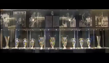 Fun Fact: Real Madrid's current club anthem was produced in 13/14 season and had vocal recordings of our squad at that time including players like Ramos, Ronaldo, Alonso, Ancelotti, Modric, and more.
