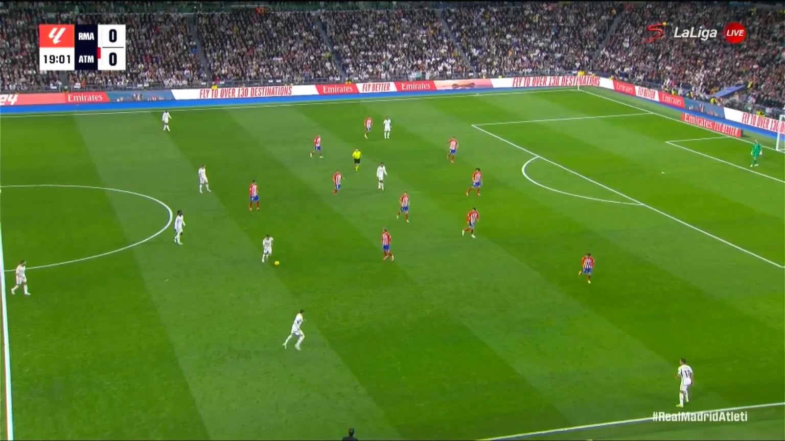 Real Madrid [1]-0 Atlético Madrid: Brahim Díaz 20'