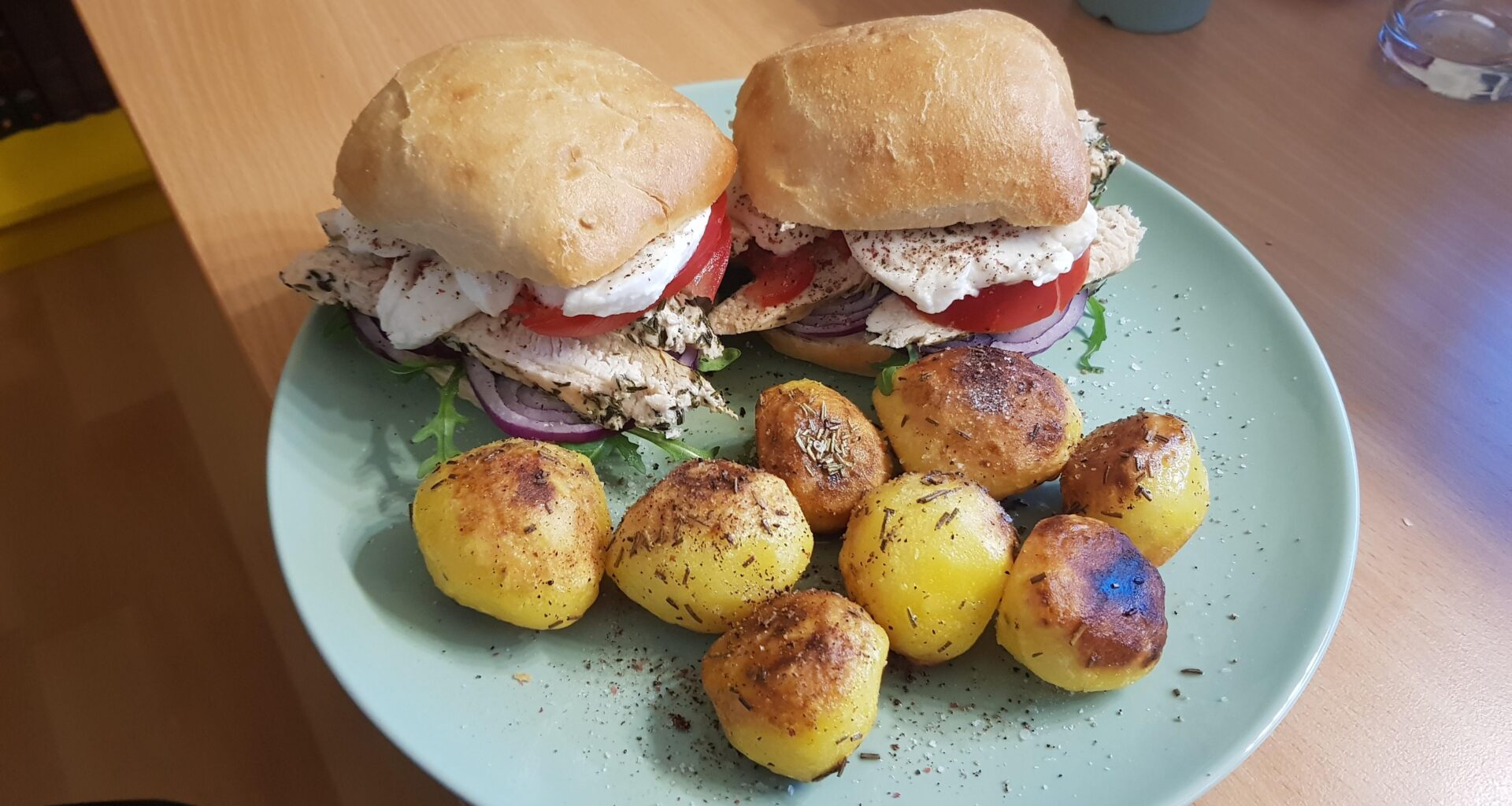 kind of sort of a burger :P