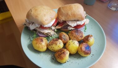kind of sort of a burger :P