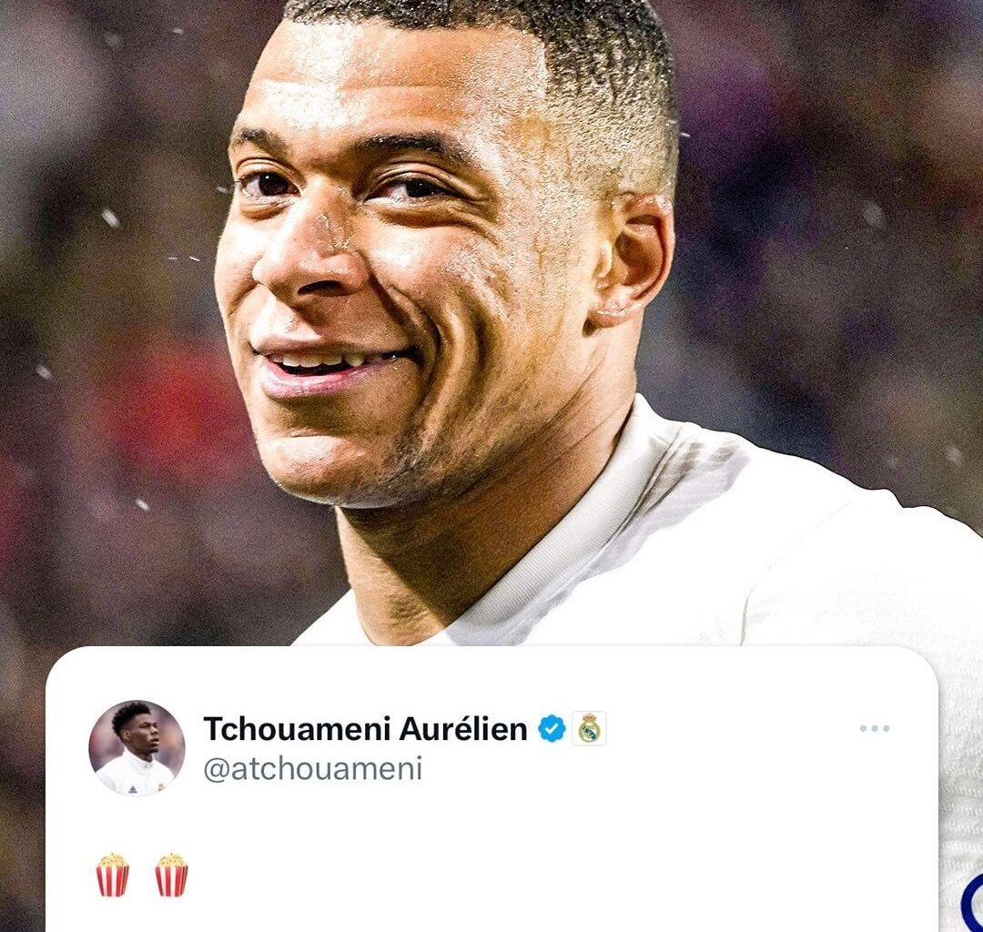 Aurélien Tchouaméni:🍿🍿