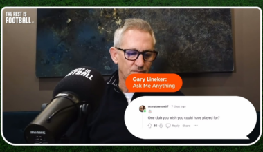 Gary Lineker on the one club he wished he could have played for [The Rest Is Football]