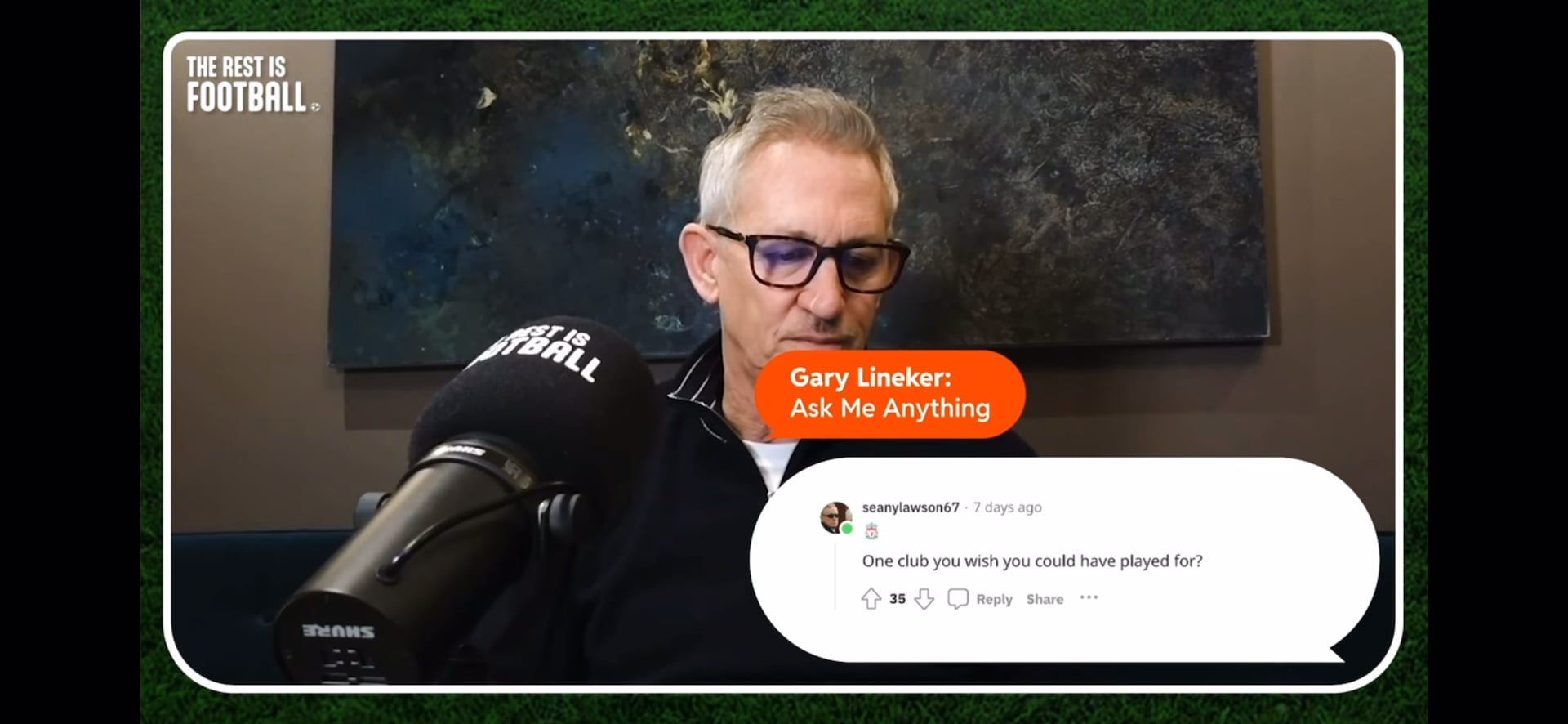 Gary Lineker on the one club he wished he could have played for [The Rest Is Football]