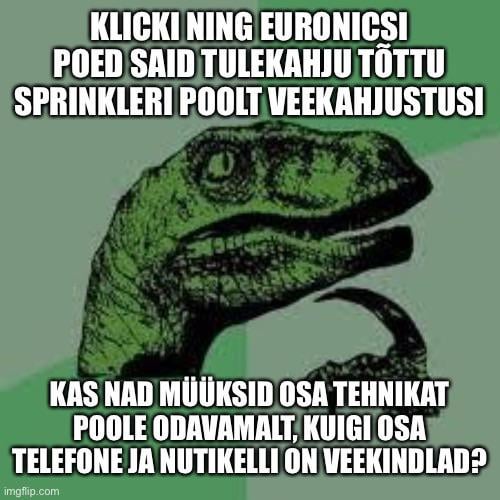 Insaider info taustal selline mõte