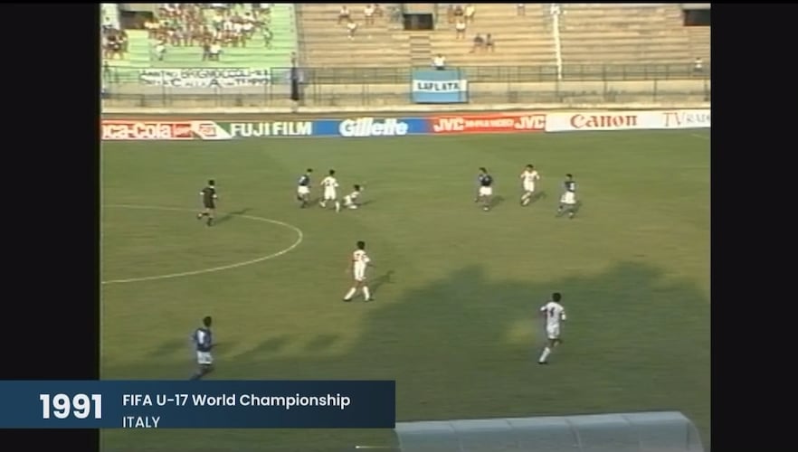 Alessandro Del Piero’s goal at the under-17 World Cup in 1991 - a coming-of-age goal that put him on Juve’s radar