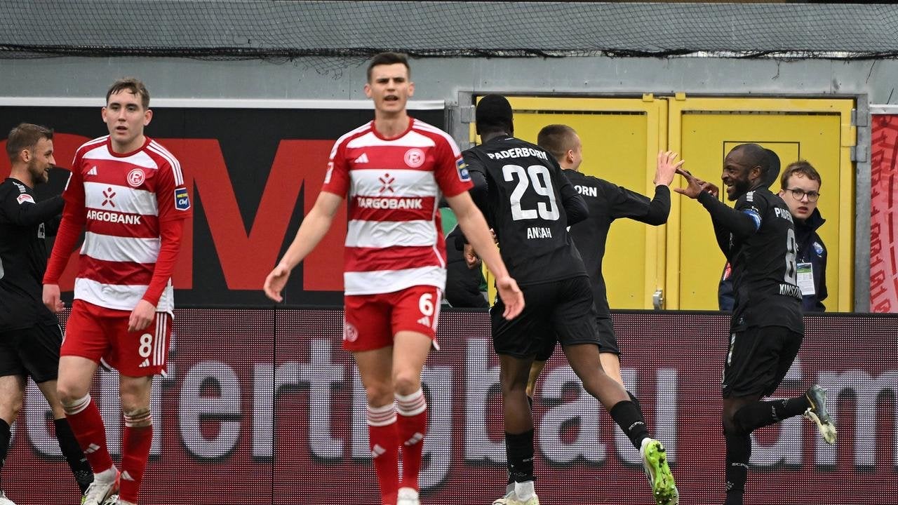 [2. Bundesliga] Niederlage in Paderborn: Düsseldorf mit Pokal-Kater