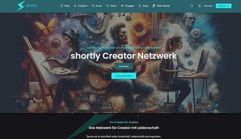 I created a network for german speaking creators and would love your feedback and inputs on this