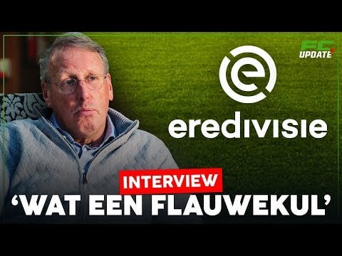 Chris Woerts wants less teams to participate in Eredivisie