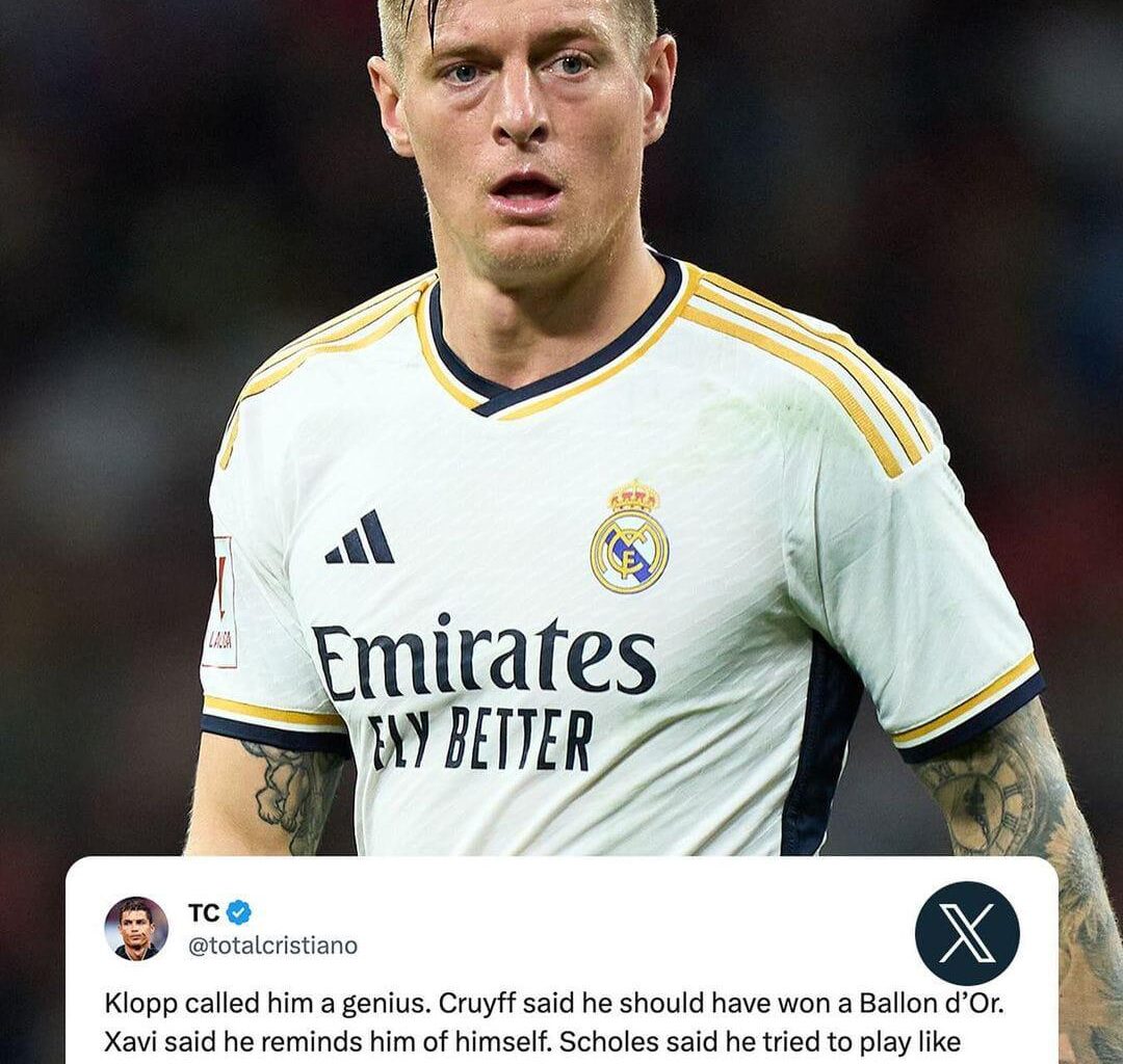 Football legends on Toni Kroos