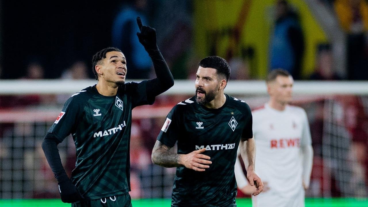 Sieg in Köln: Weil Njinmah trifft - Auswärtsspiele sind ein Bremer Ding