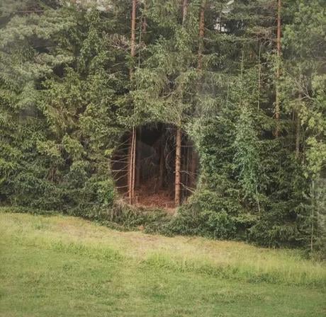 Portal in Southern-Estonia in real life