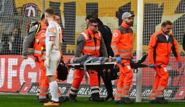 Essens Felix Götze fassungslos über einige Dynamo-Fans [Nach seiner Kopfverletzung sei er "beleidigt und bespuckt" worden.]