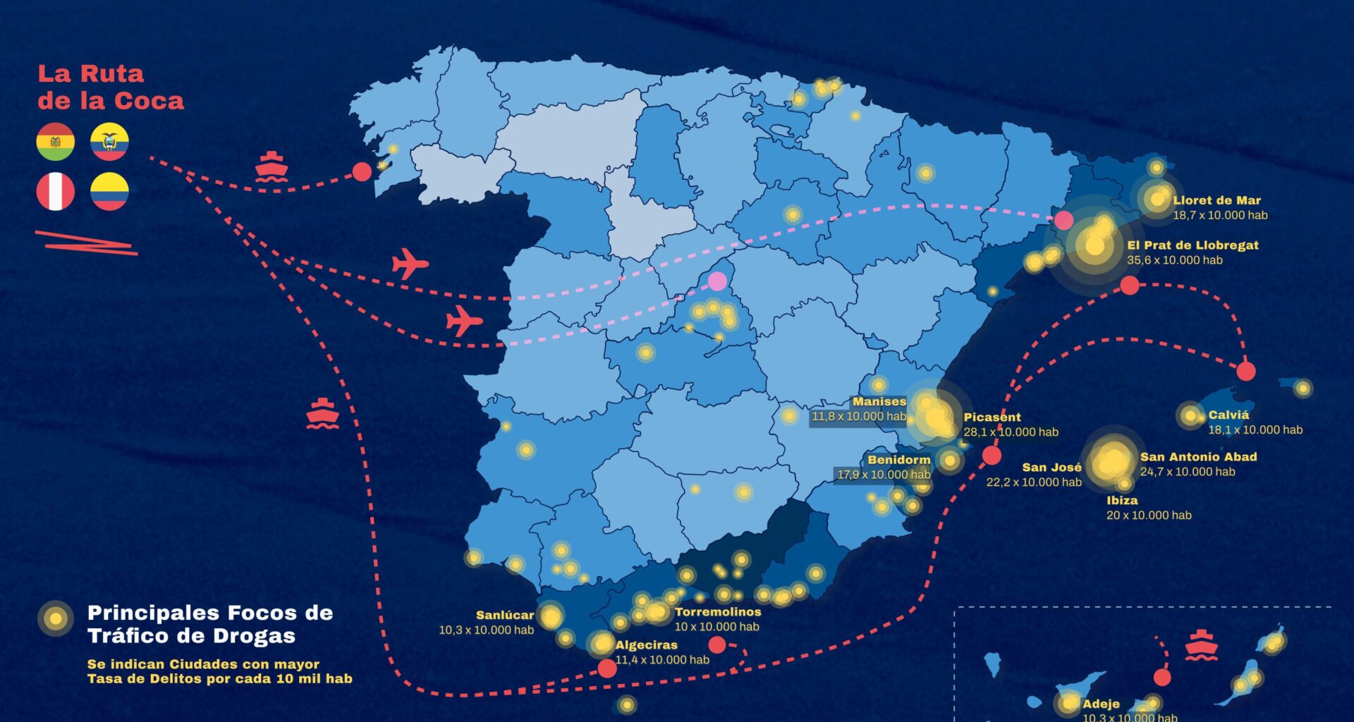 Narcotráfico en España 2023 🔍