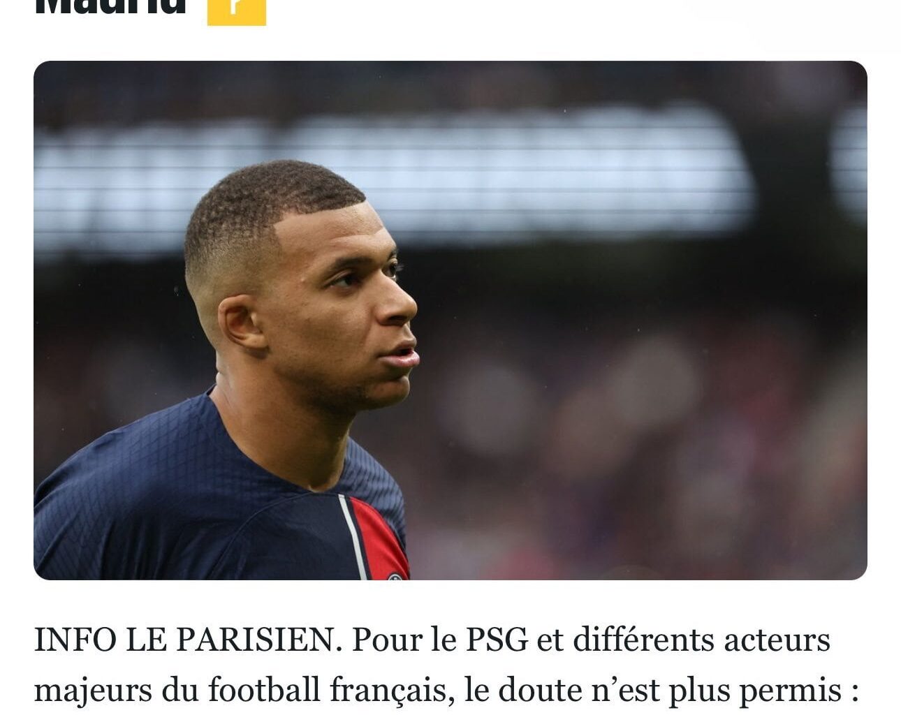 Arancha Rodriguez on X: Mbappe has chosen Real Madrid.