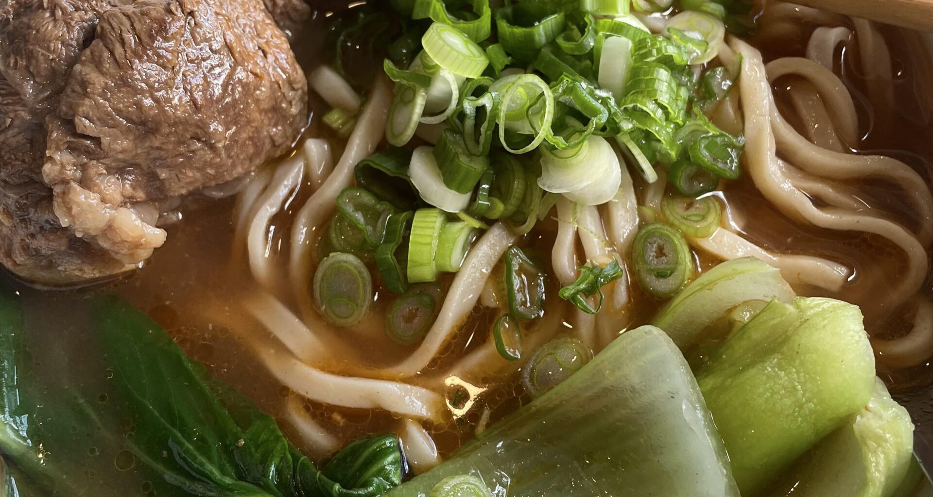 Soupe taïwanaise aux nouilles et bœuf