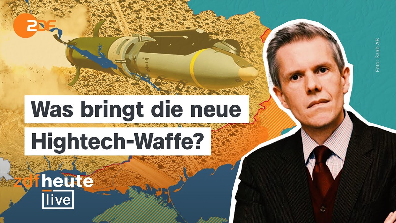Trotz Munitionsmangel: Wie sich die Ukraine behaupten kann | Militärexperte Keupp bei ZDFheute live