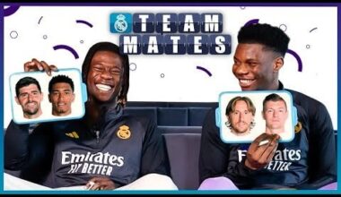 New Real Madrid video "Teammates: Camavinga & Tchouameni"