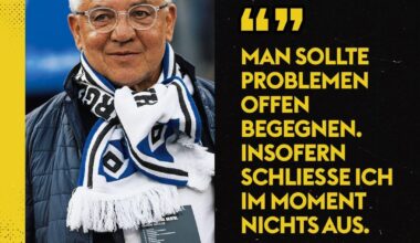 Felix Magath über ein mögliches Engagement beim HSV: „Man sollte Problemen offen begegnen. Insofern schließe ich im Moment nichts aus.“