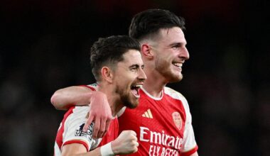 Jorginho on Arsenal: 'I feel like our team is getting more mature'