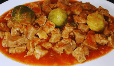 Lean Pork with Tomato Sauce - Traditional Spanish Recipe