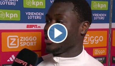 Brian Brobbey is directly involved in a goal 12 games in a row, breaking a 50 year old club record for Ajax.