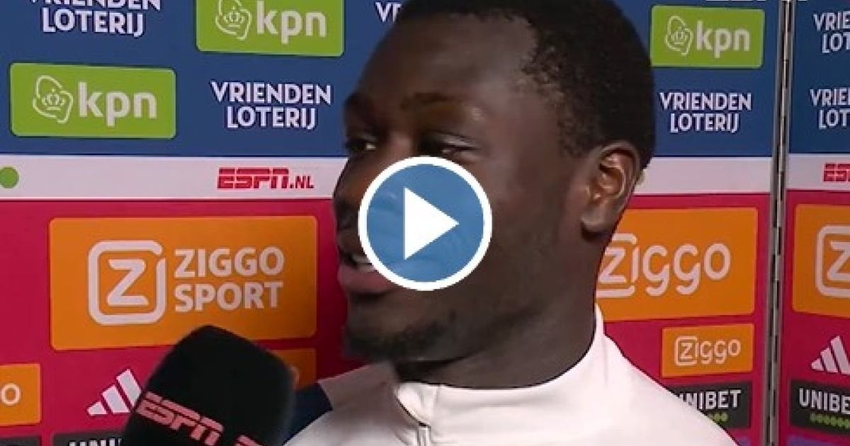 Brian Brobbey is directly involved in a goal 12 games in a row, breaking a 50 year old club record for Ajax.