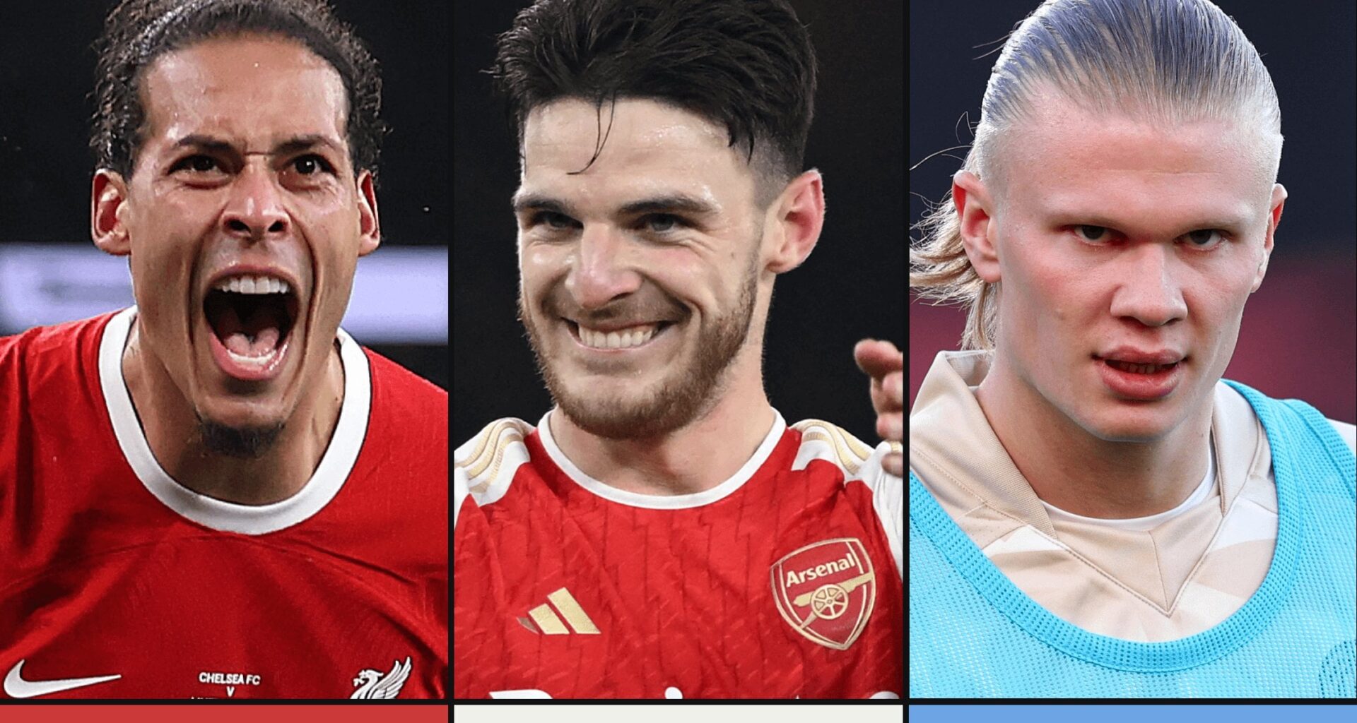 Early Premier League player of the year contenders – Van Dijk, Rice… but no Haaland