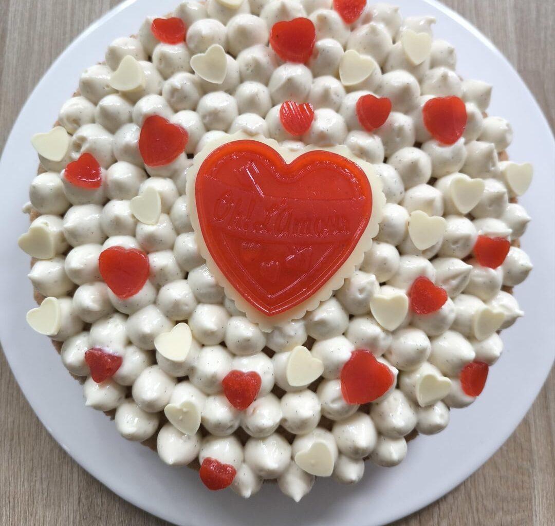 Gâteau de saint Valentin
