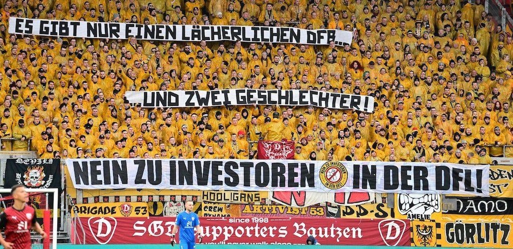„Gibt nur zwei Geschlechter“: Fans von Dynamo Dresden kontern DFB-Urteil