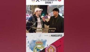 [Lets be Real Podcast] Real Madrid vs Girona : A Title Decider ? 👀🏆 | ASK THE FANS
