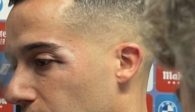 Lucas Vázquez's eye after being elbowed by Ocampos. No yellow card was given.