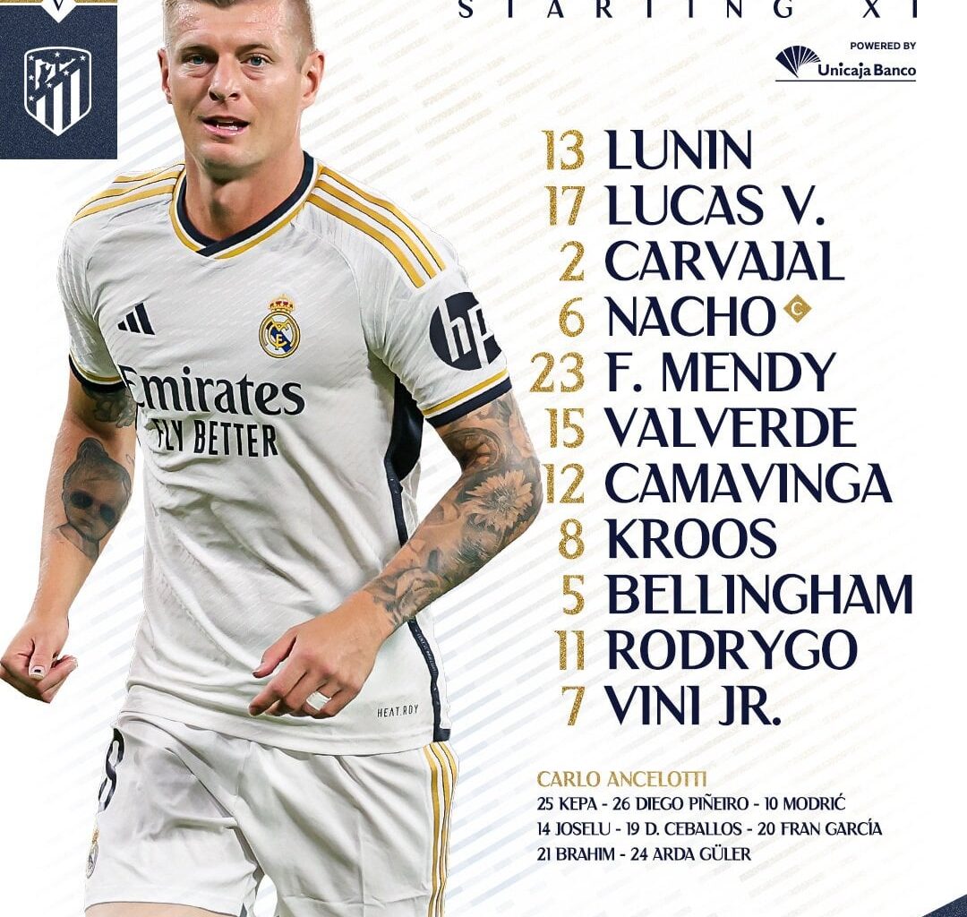 📋✅ Our Starting 𝗫𝗜 🆚 Atletico