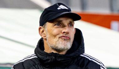 Tuchel über Kimmich-Einsatz im Topspiel: "Josh kommt auch mit einem Arm ins Training und sagt: 'Es geht.' Josh können Sie um drei Uhr nachts mit Influenza wecken und er sagt, dass er bereit ist."
