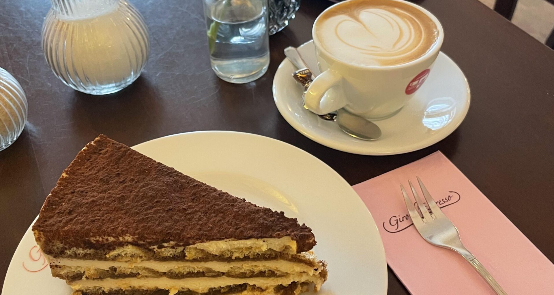 Cappucino and Tiramisu