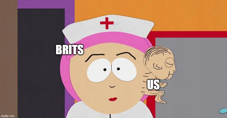 How I imagine they see us. They wish they could get rid of NI but alas they are stuck with us.