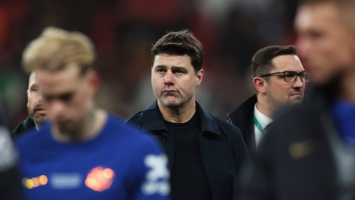 Fans suggest Mauricio Pochettino blanked Todd Boehly after Chelsea were beaten by Liverpool in the Carabao Cup final at Wembley