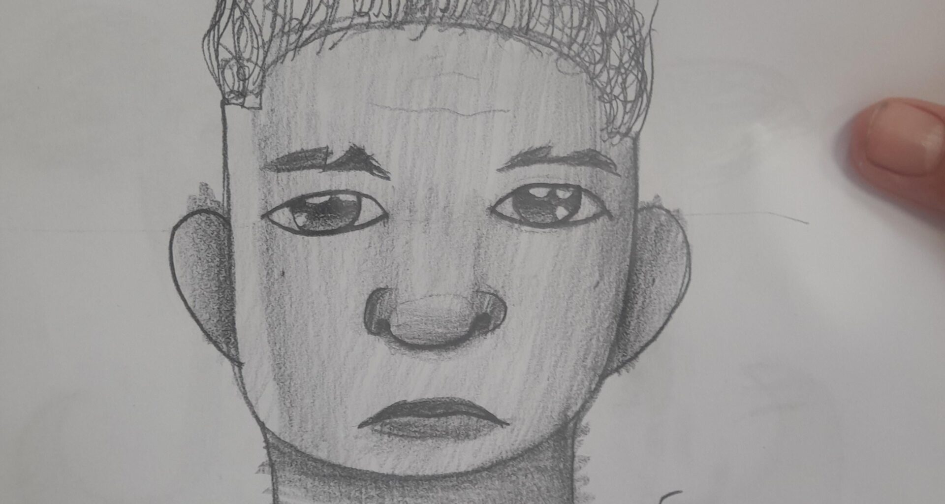My sketch of Vinícius Júnior